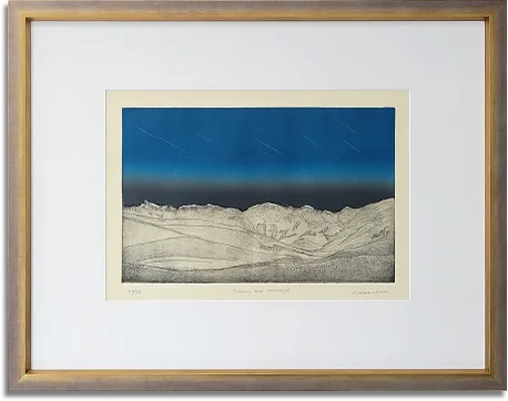 Framed artwork — a completed project by Madam Miter