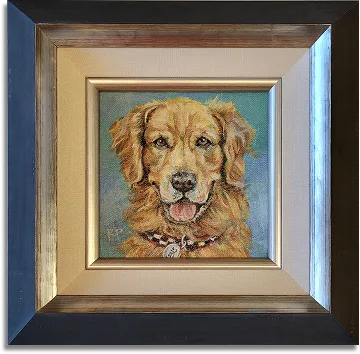 Framed artwork — a completed project by Madam Miter