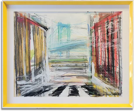 Framed artwork — a completed project by Madam Miter