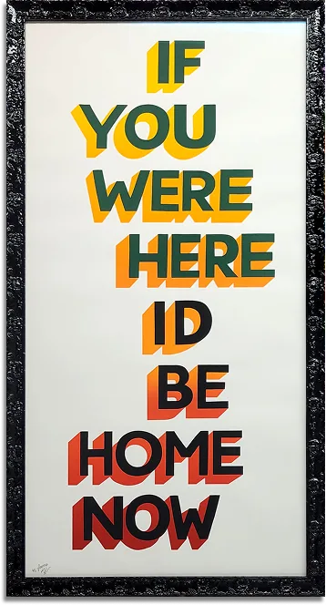 Framed artwork — a completed project by Madam Miter