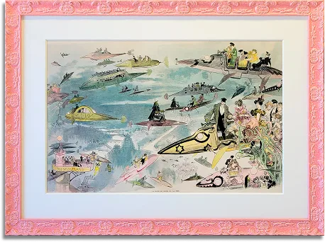 Framed artwork — a completed project by Madam Miter